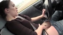 19yr old Jodie masturbating in the car