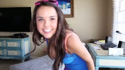 Dagfs- Dillion Harper strips & touches herself